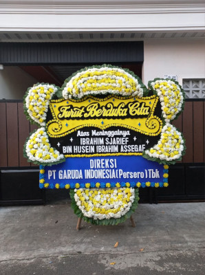 Papan Bunga Duka di Talaga